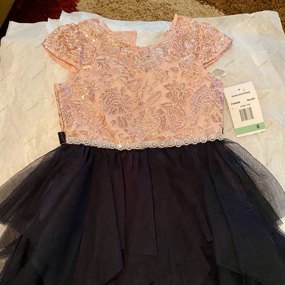 Girls size 8 Rare Editions fancy dress. Purchased from Von Maur! - Picture 1 of 2